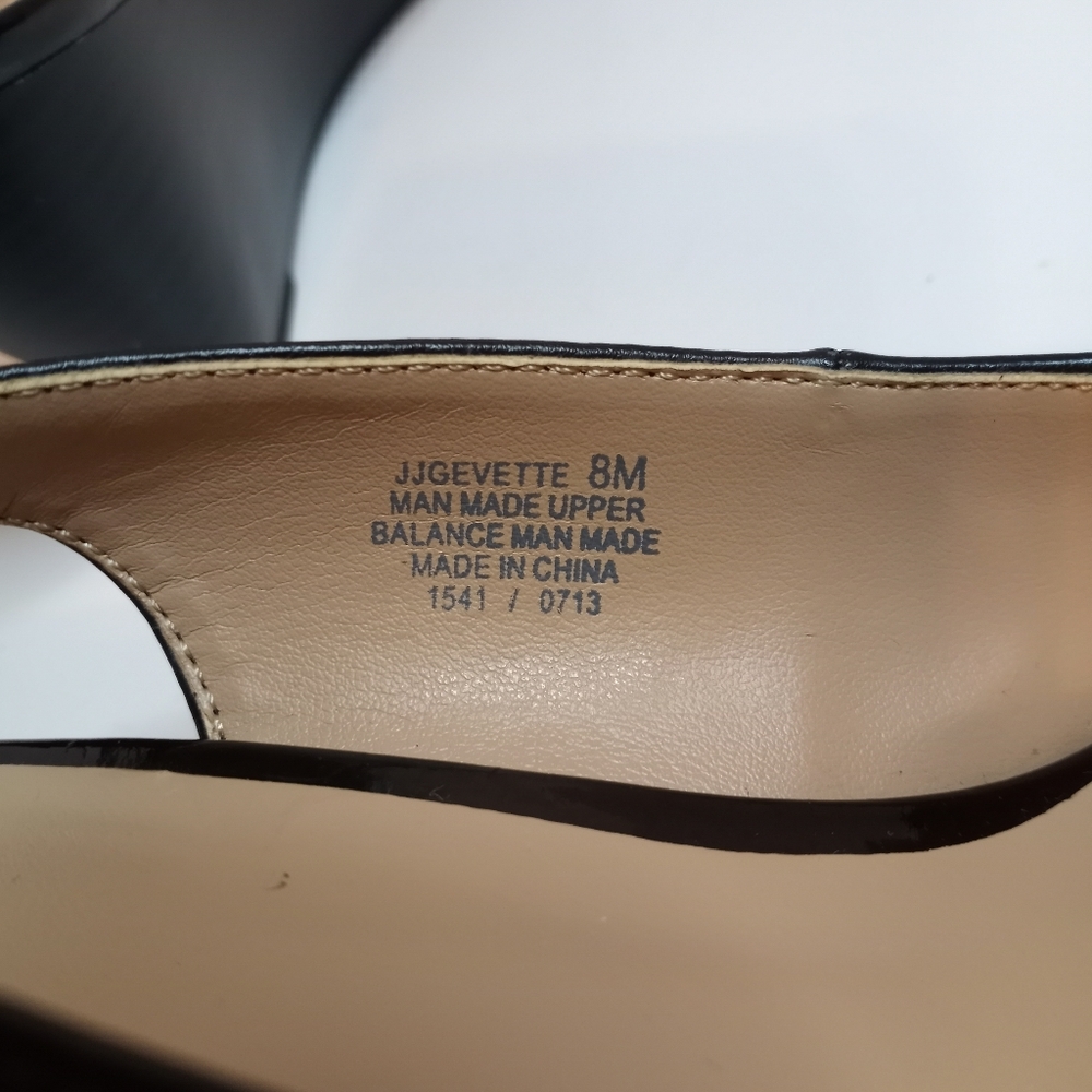 9 & CO JUGEVETTE BLACK SHOES SIZE 8M - Picture 5 of 6